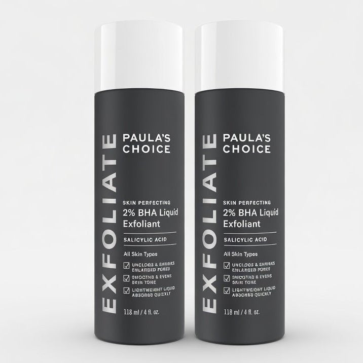 2 pcs Paula's Choice Skin Perfecting 2% BHA Liquid Exfoliant 4 Fl Oz - Wasif Shop