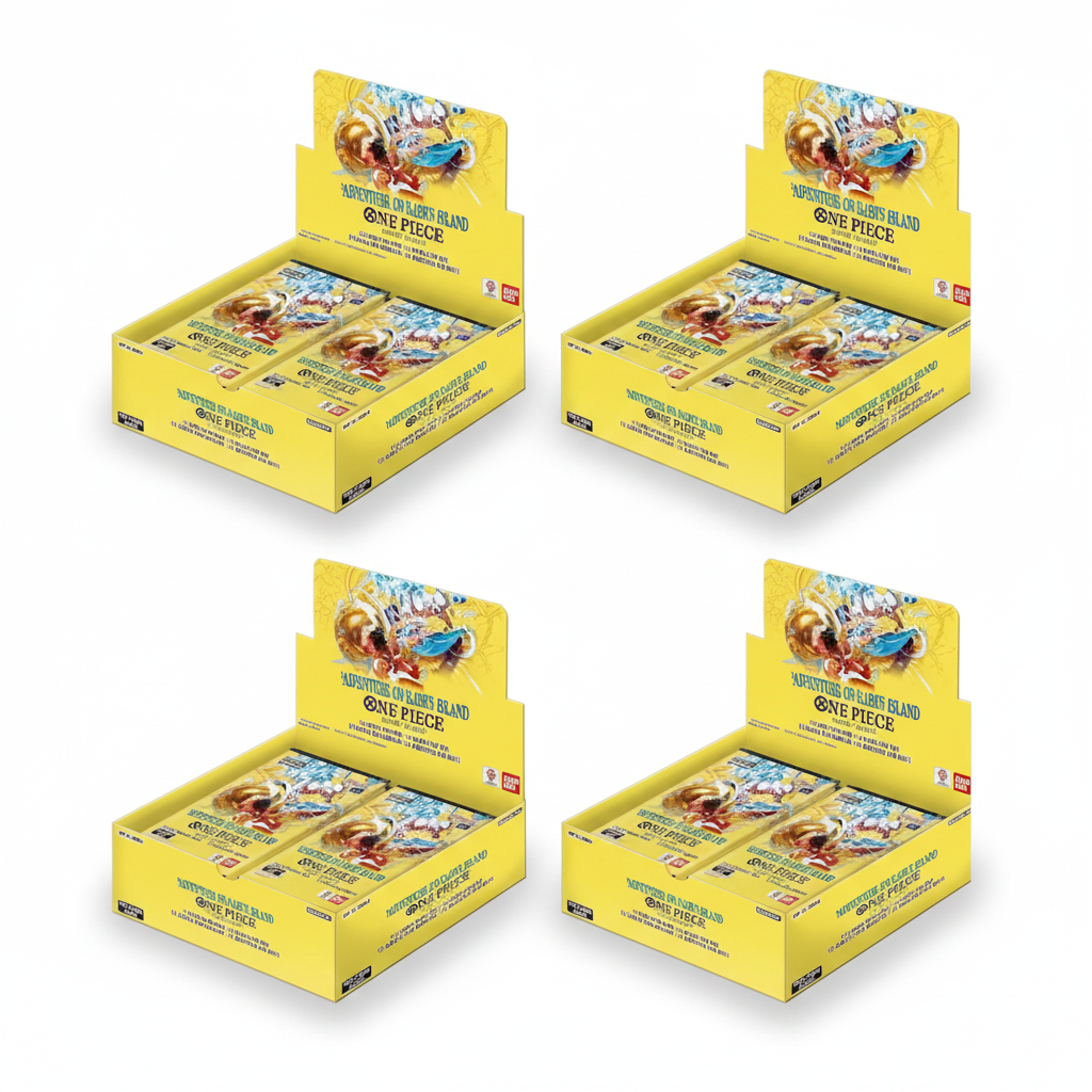 4 One Piece Booster Boxes