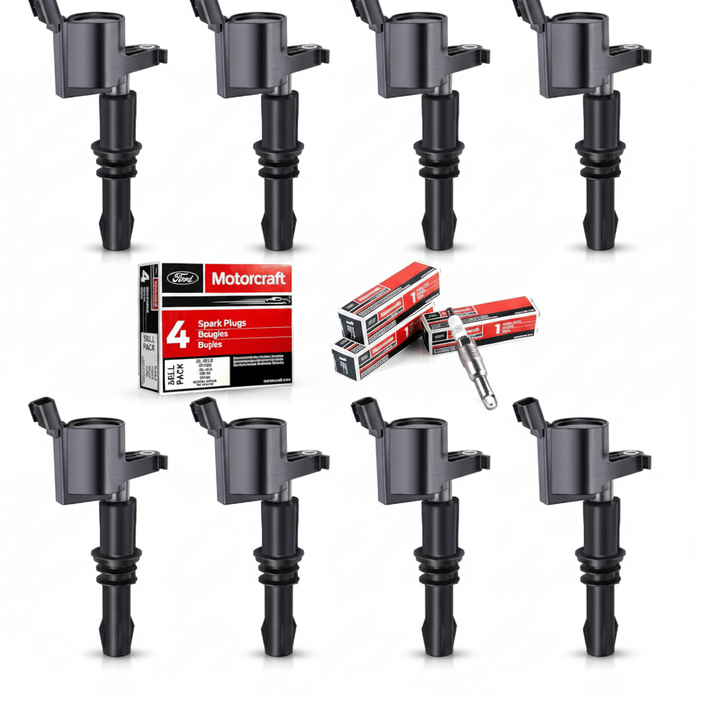 Motorcraft DG511 8-Pack Coils Plugs Sealed