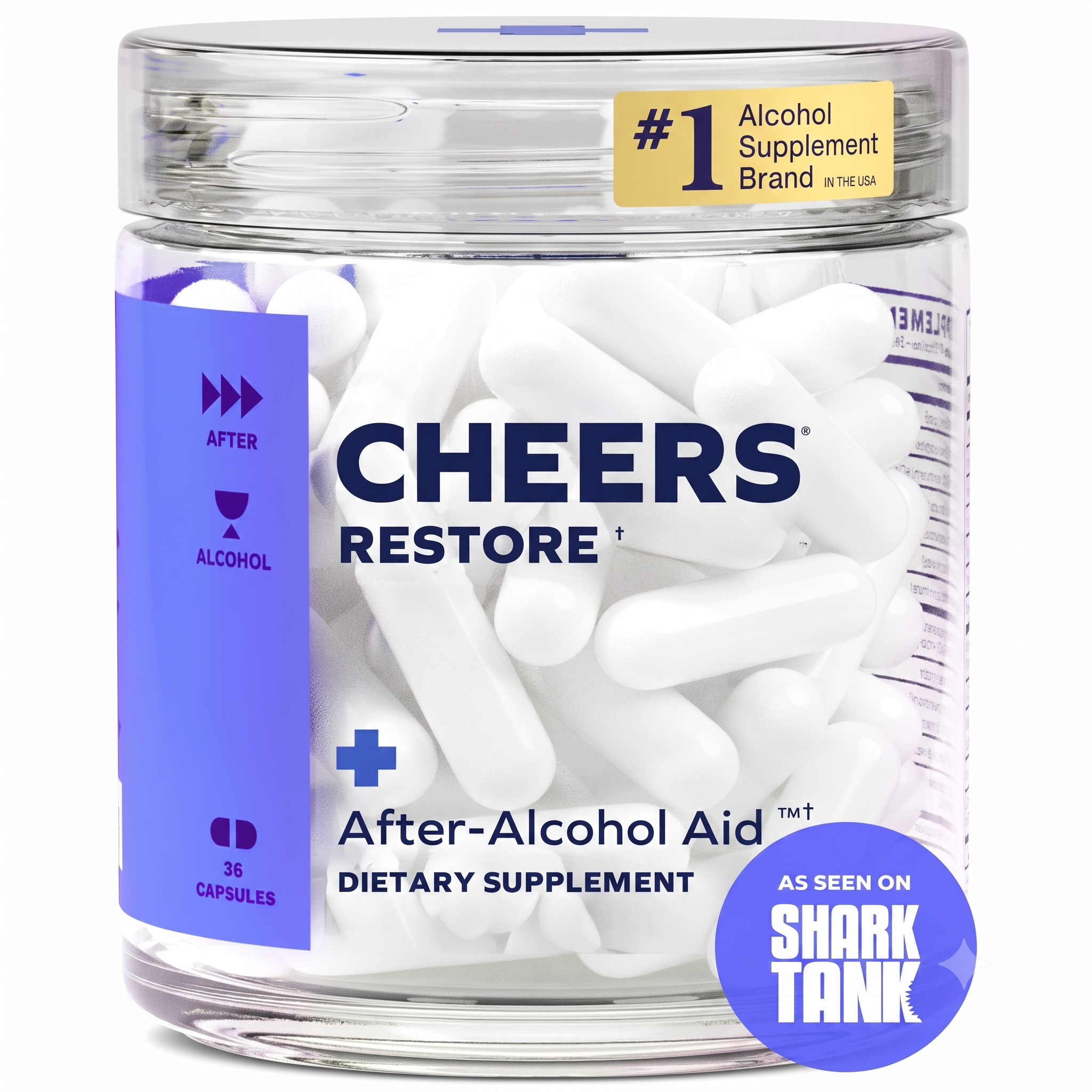 Cheers Restore Supplement with DHM and L-Cysteine 12 Doses