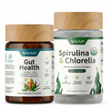 Snap Supplements Gut Health Spirulina Chlorella Bundle