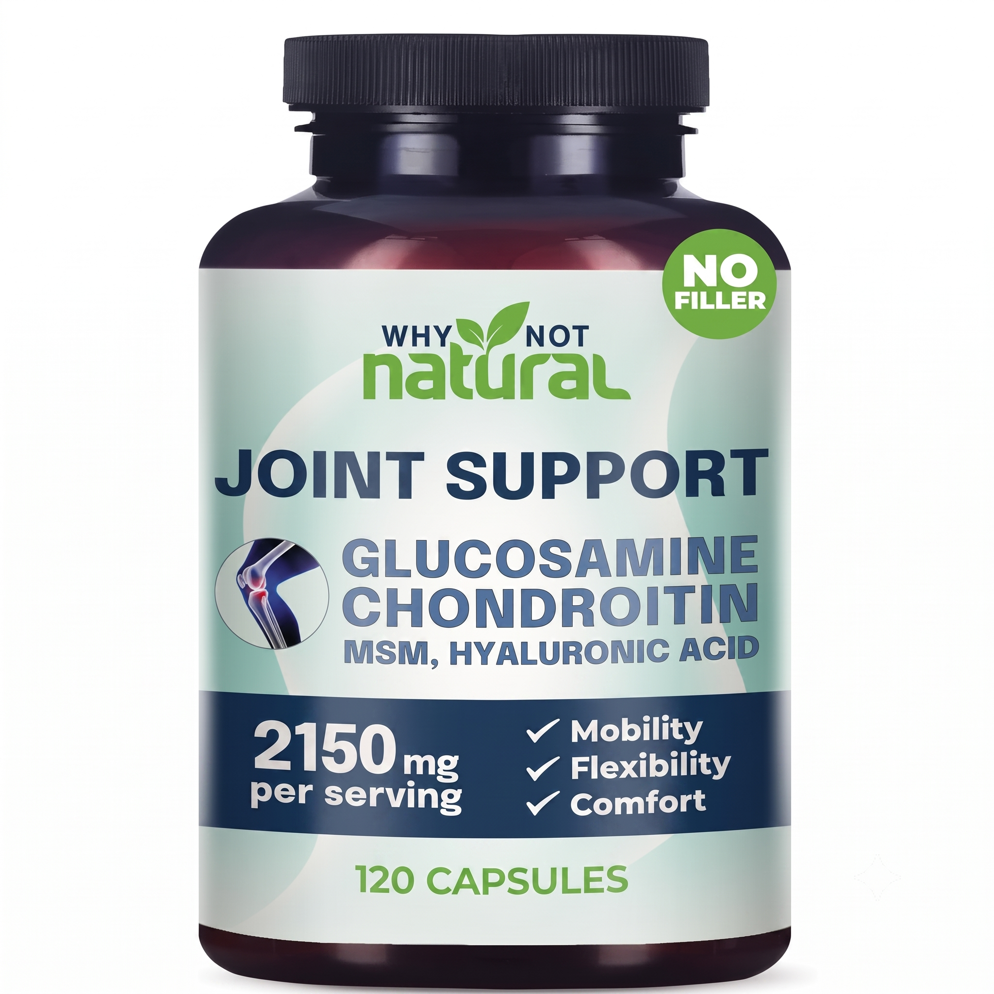 Why Not Natural Joint Support Supplement 120 Capsules