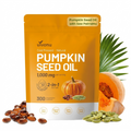VivoNu Pumpkin Seed Oil with Saw Palmetto 300 Softgels