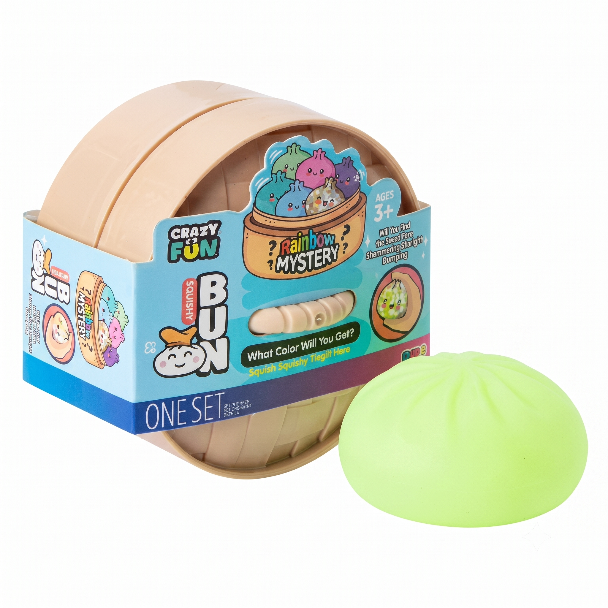 Mystery Squishy Bao Bun Sensory Fidget Toy