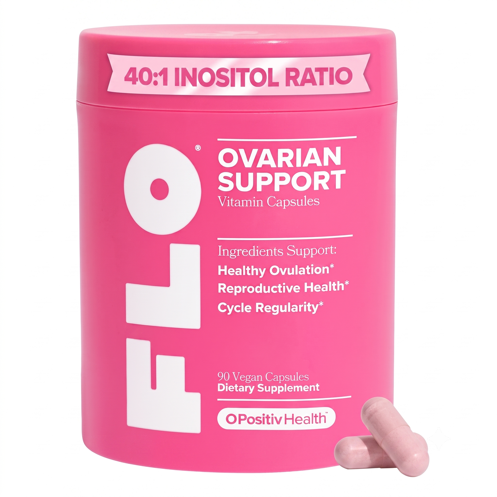 O Positiv FLO Ovarian Health Support 90 Capsules