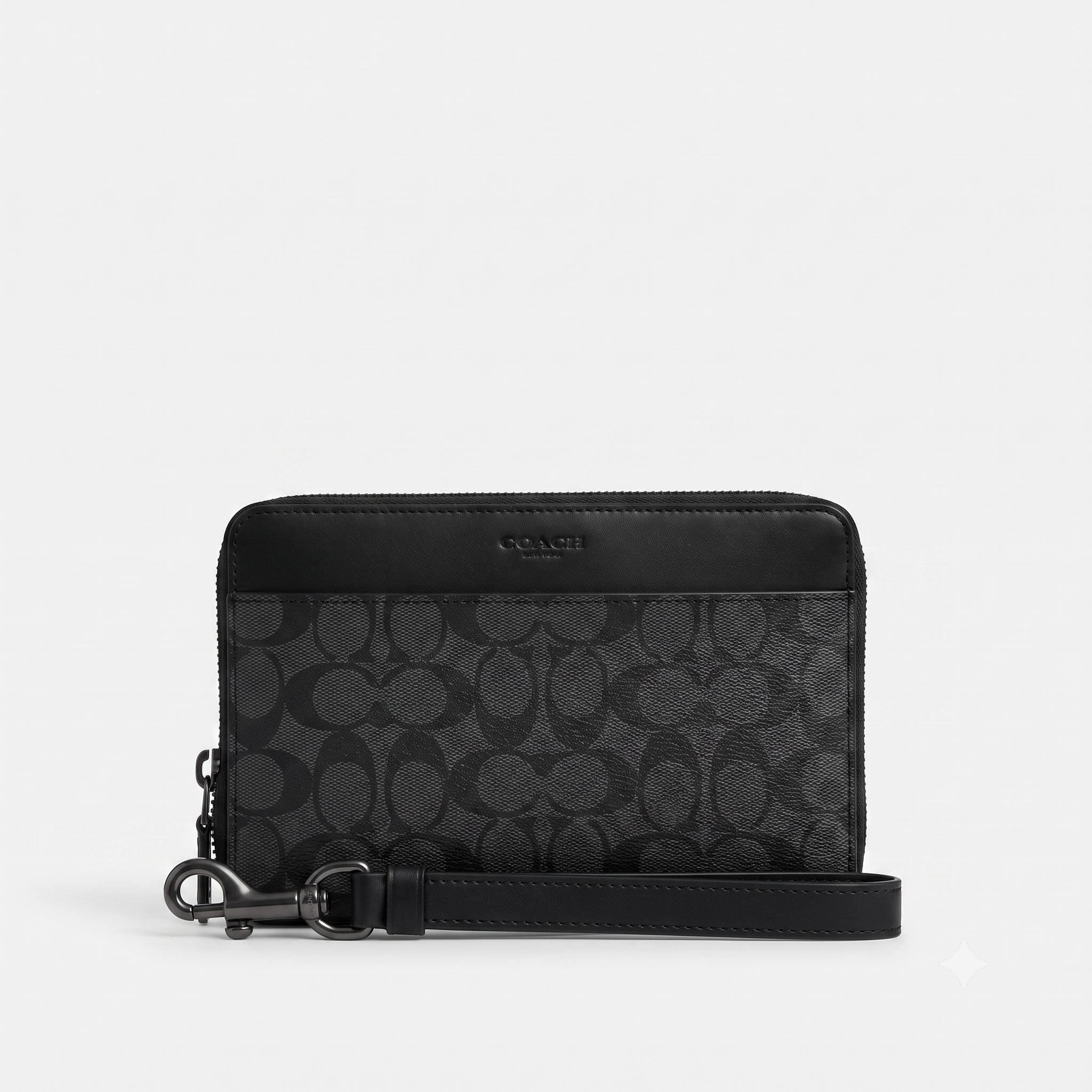 COACH Men's Travel Organizer Double Zip