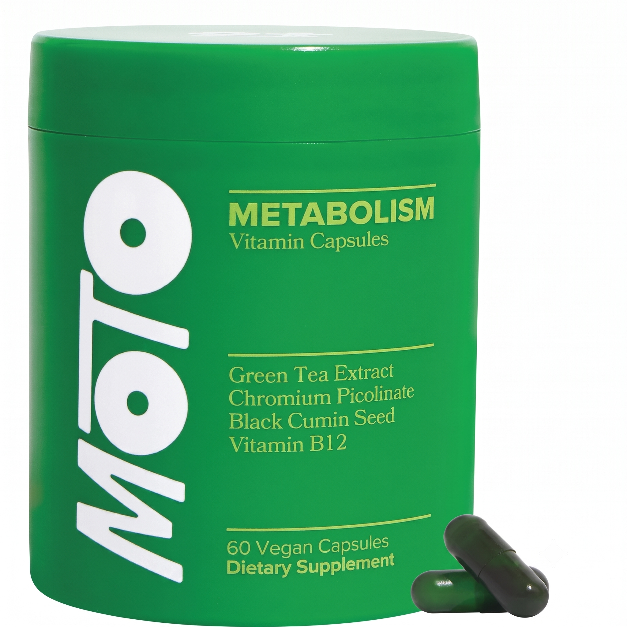 O Positiv Moto Women's Metabolism Support 60 Capsules