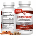 CinnaChroma Blood Sugar Support Supplement with D3 and K2