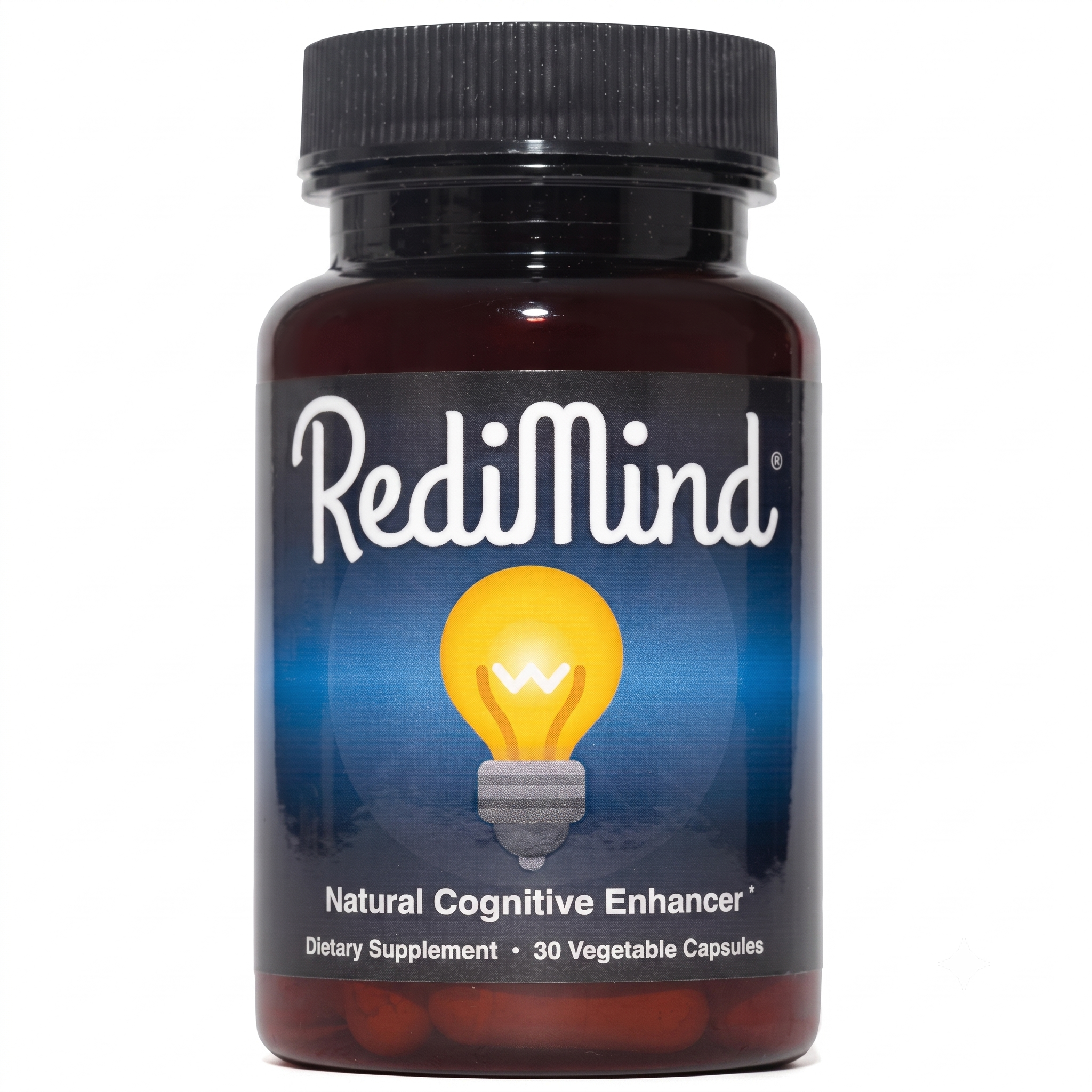 Redimind Natural Cognitive Enhancement 30 Capsules Plastic