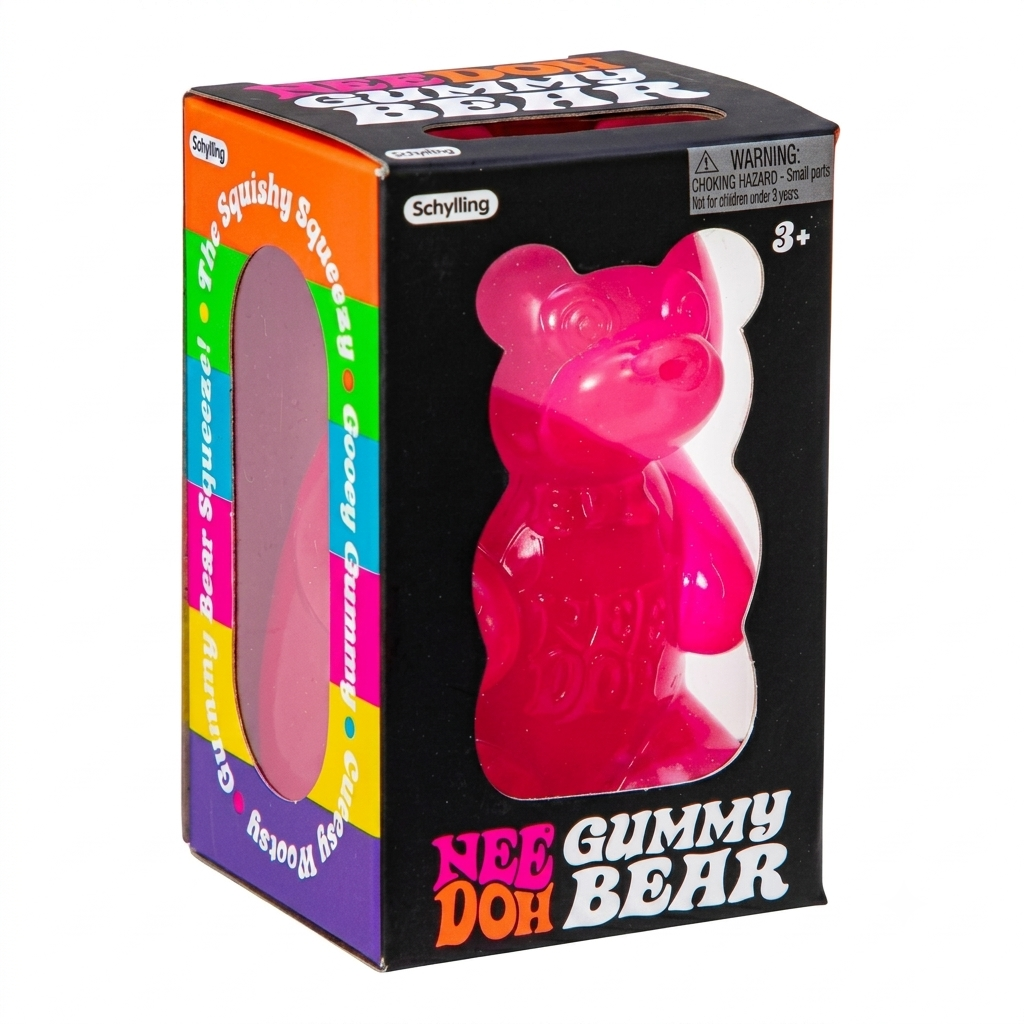 Nee Doh Gummy Bear Squishy Stress Toy