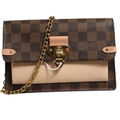 LV Vavin Chain Wallet Damier Ebene Sealed