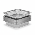 Aluminum Half-Size Deep Pans Stack - 1x1 Format