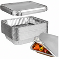 Aluminum Half-Size Deep Pans with Lids - 1x1 Format