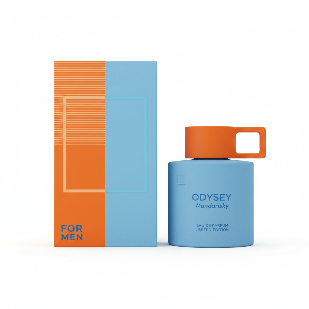 Armaf Odyssey Mandarinsky Limited Edition EDP - Box and Bottle