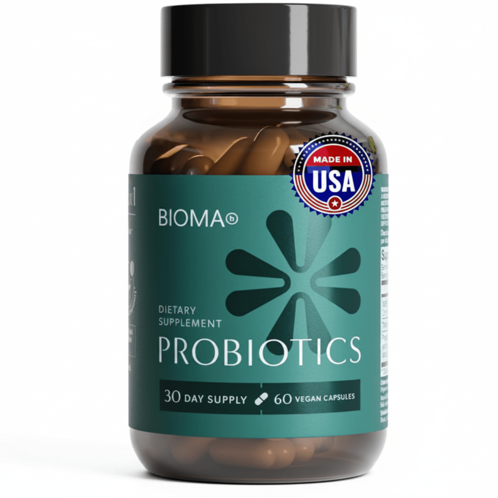 Bioma Probiotics 3-in-1 Synbiotic 60ct Sealed