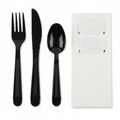 Black Cutlery Kit - 1x1 Format