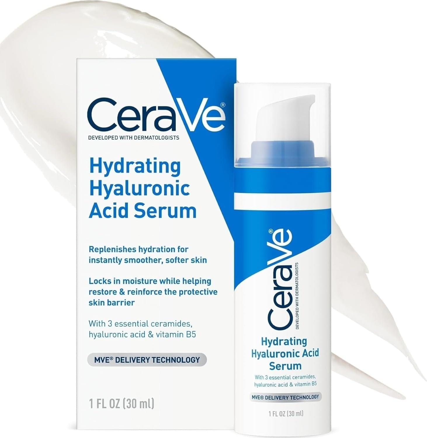 CeraVe Hyaluronic Acid Serum 1oz Sealed