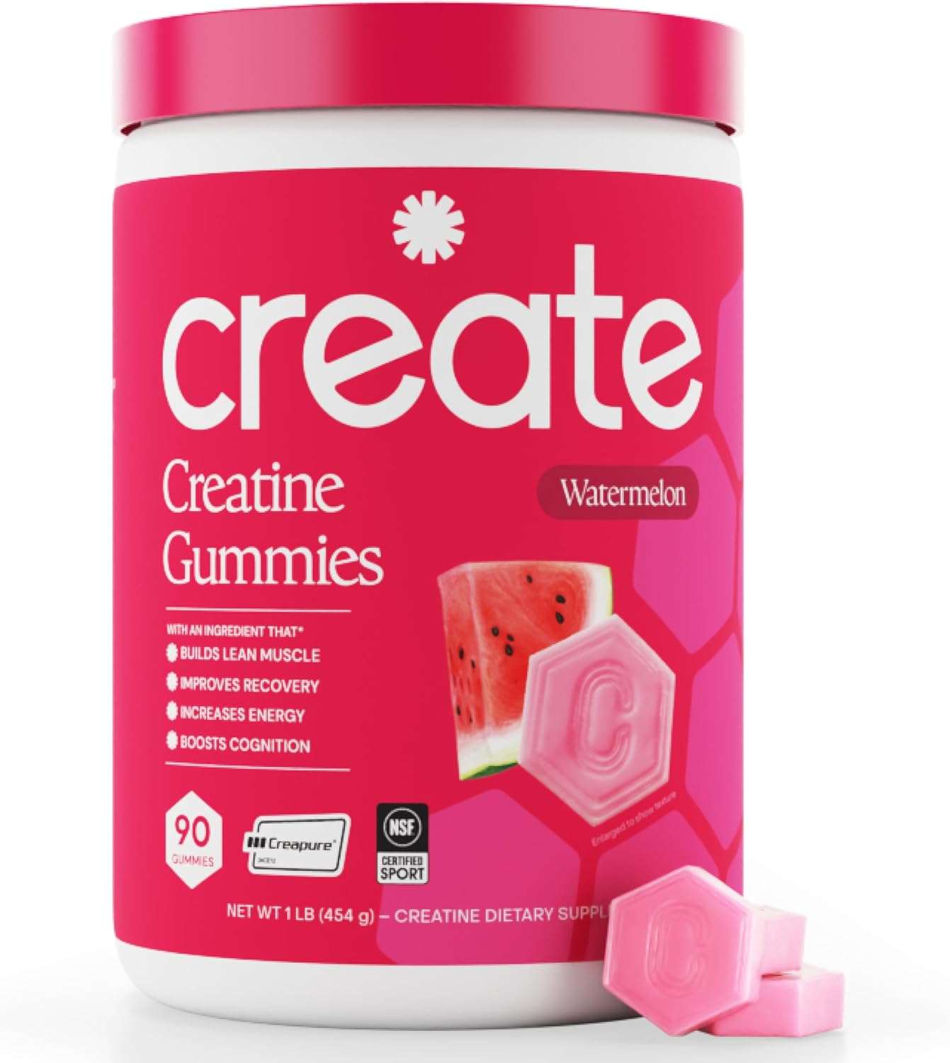 Create Creatine Monohydrate Gummies 90ct Sealed