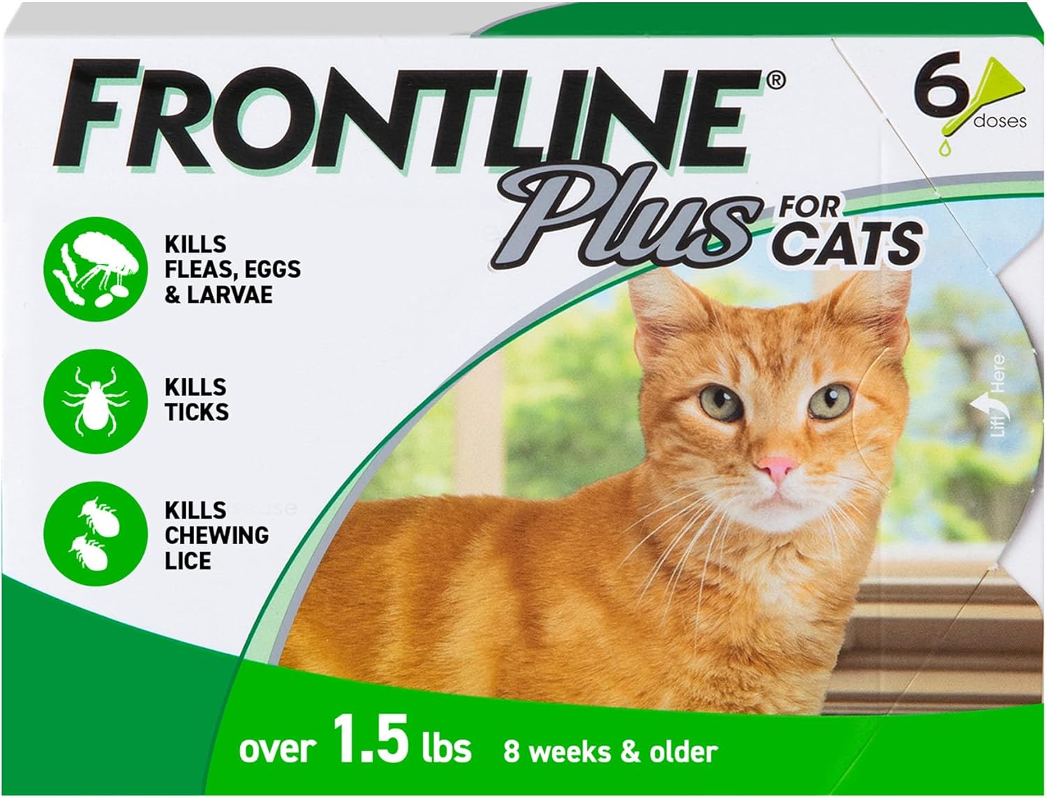 Frontline Plus Cats Kittens 6 Doses Sealed