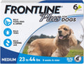 Frontline Plus Medium Dogs 23-44lbs 6 Doses Sealed