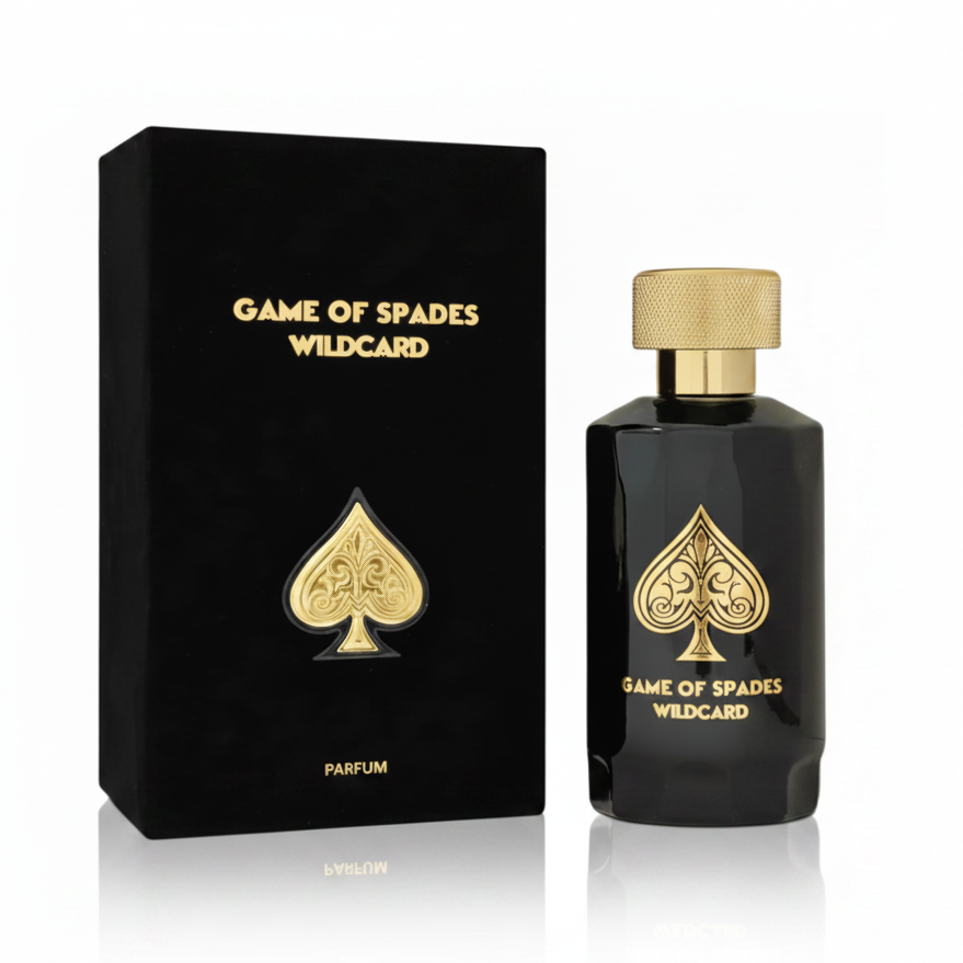 Jo Milano Game of Spades Wildcard Parfum - Box and Bottle