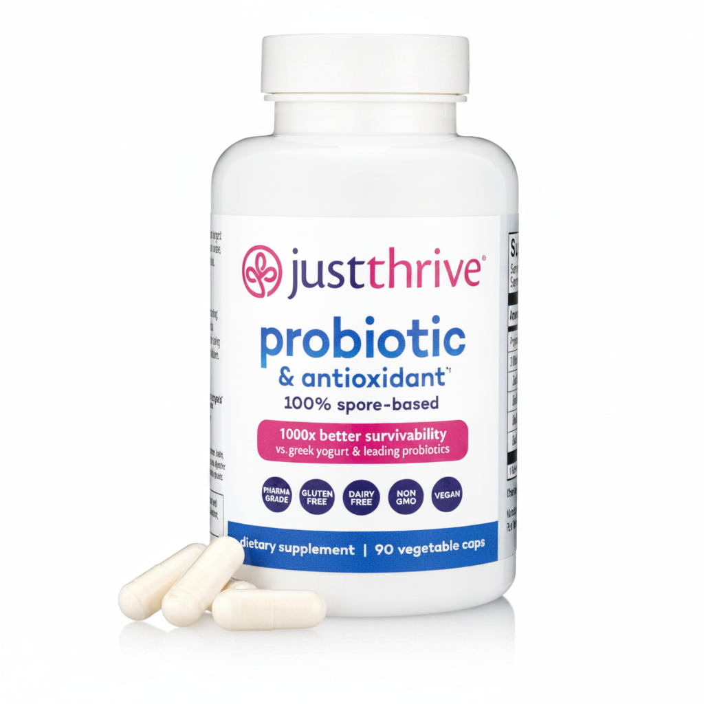 Just Thrive Probiotic Antioxidant 90ct Sealed
