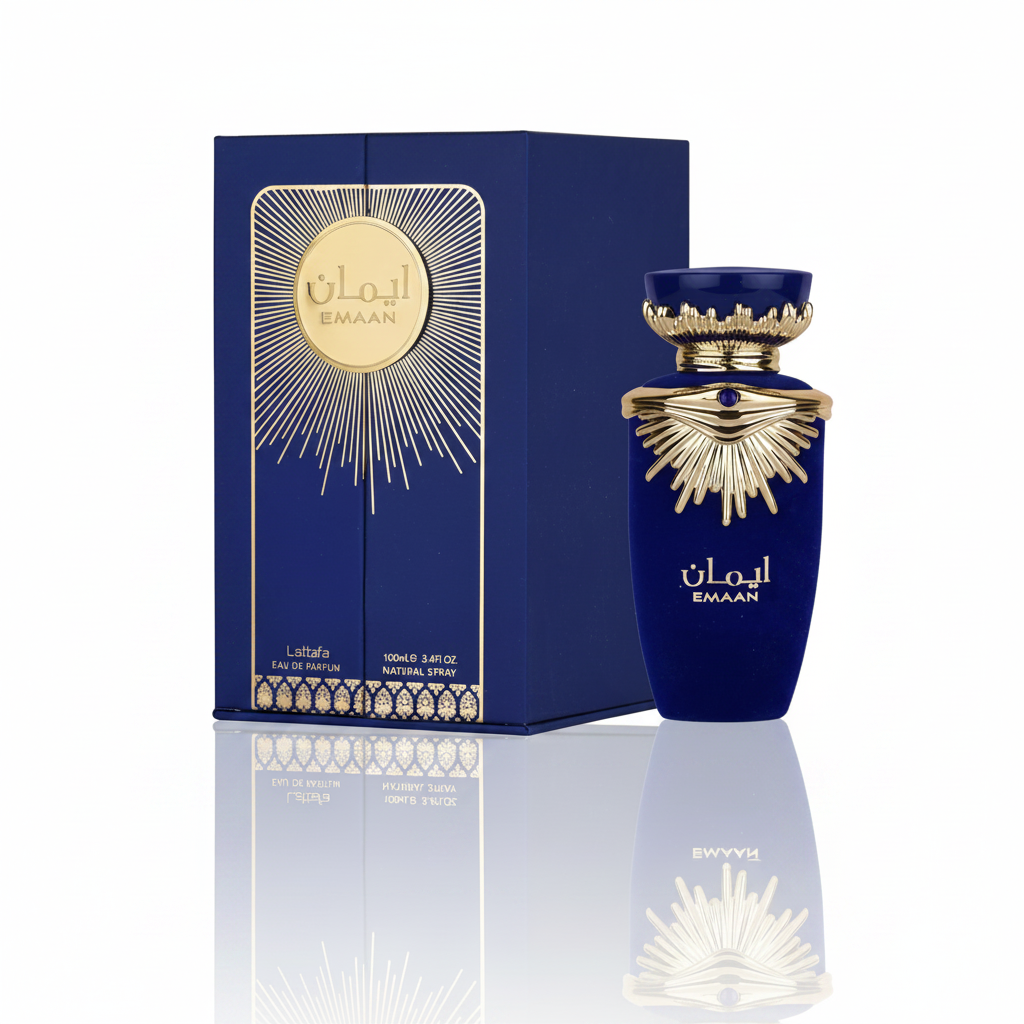 Lattafa Emaan EDP - Box and Bottle
