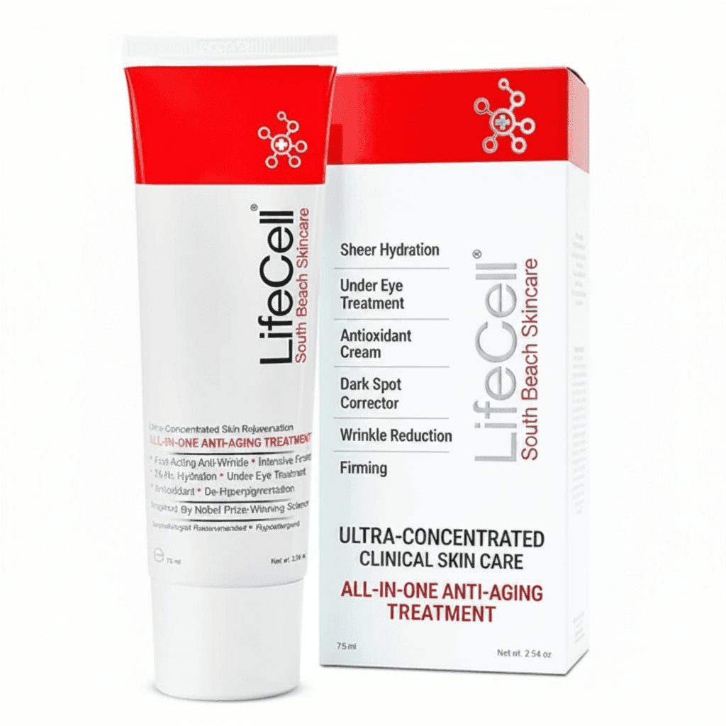 LifeCell All-in-One Anti-Aging Cream 2.54oz Sealed