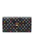 LV Sarah Wallet Noir Multicolor Sealed