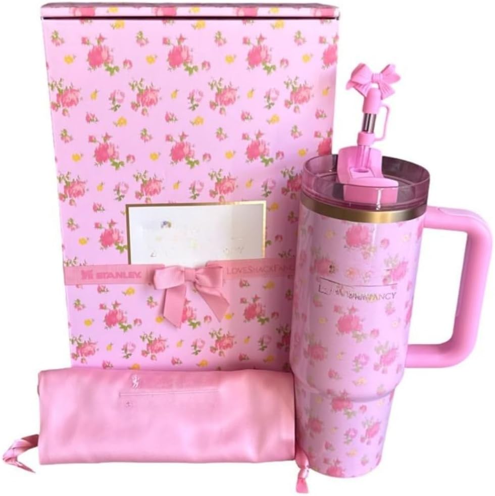 Love Shack Fancy x Stanley Pink Sealed