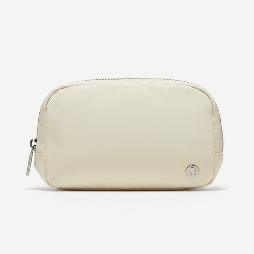 Lululemon Belt Bag Cream White Background