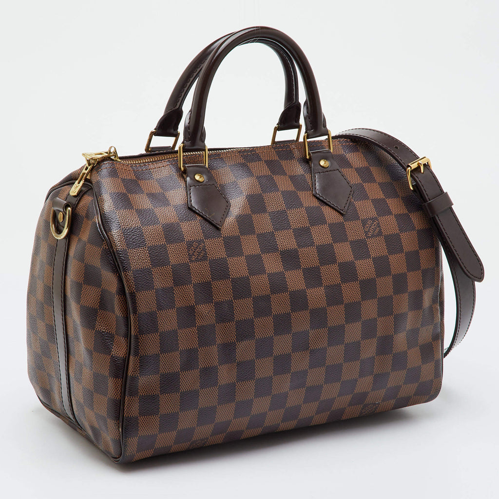 Louis Vuitton Speedy Bandouliere 35 Damier Ebene