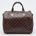 LV Speedy Bandouliere 35 Damier Ebene Sealed