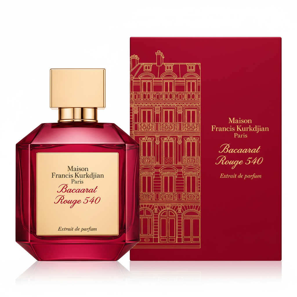 Maison Francis Kurkdjian Baccarat Rouge 540 Extrait de Parfum - Bottle and Box