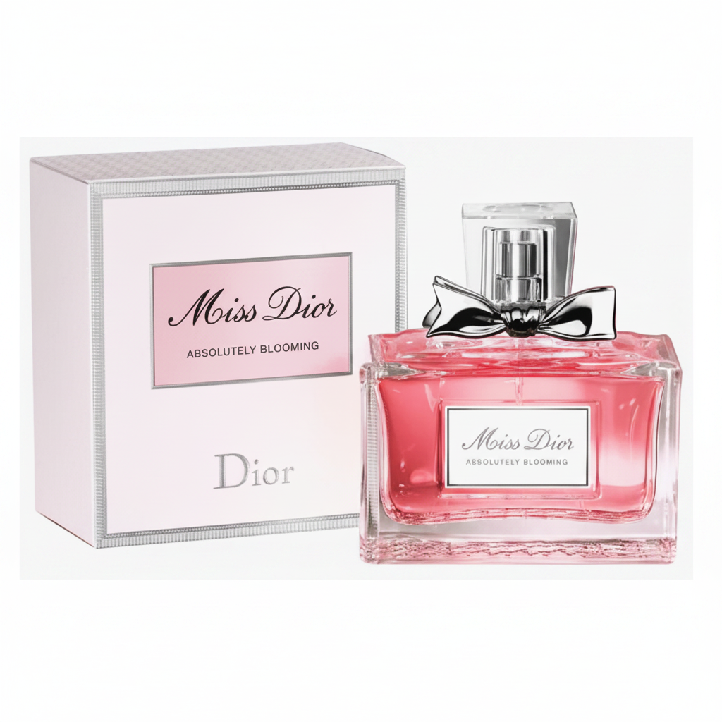 Miss Dior Absolutely Blooming EDP - Box and Bottle