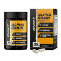 Onnit Alpha Brain - Bottle and Box
