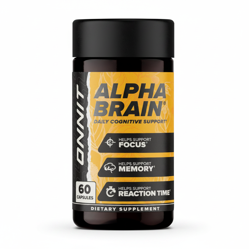 ONNIT Alpha Brain Nootropic 60ct Sealed