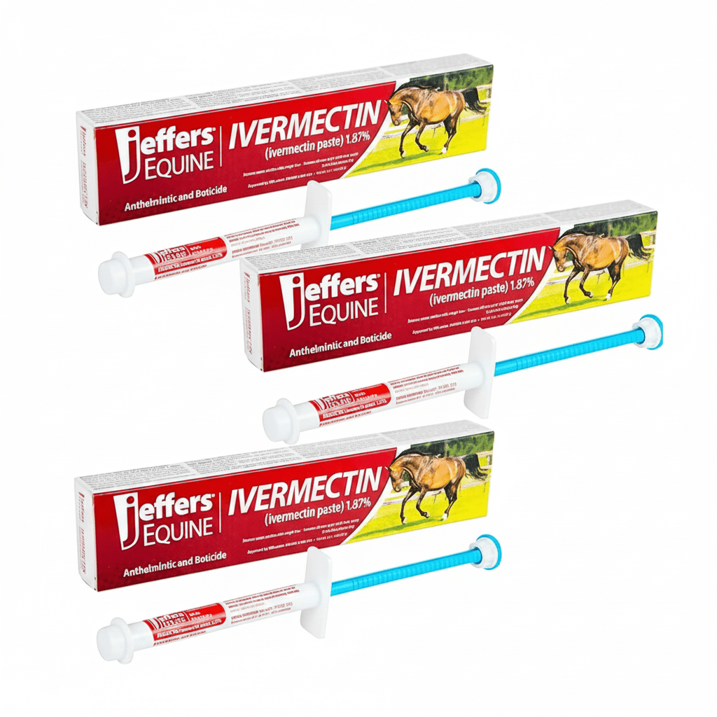 Panacur Fenbendazole 10 Percent 3-Pack Sealed