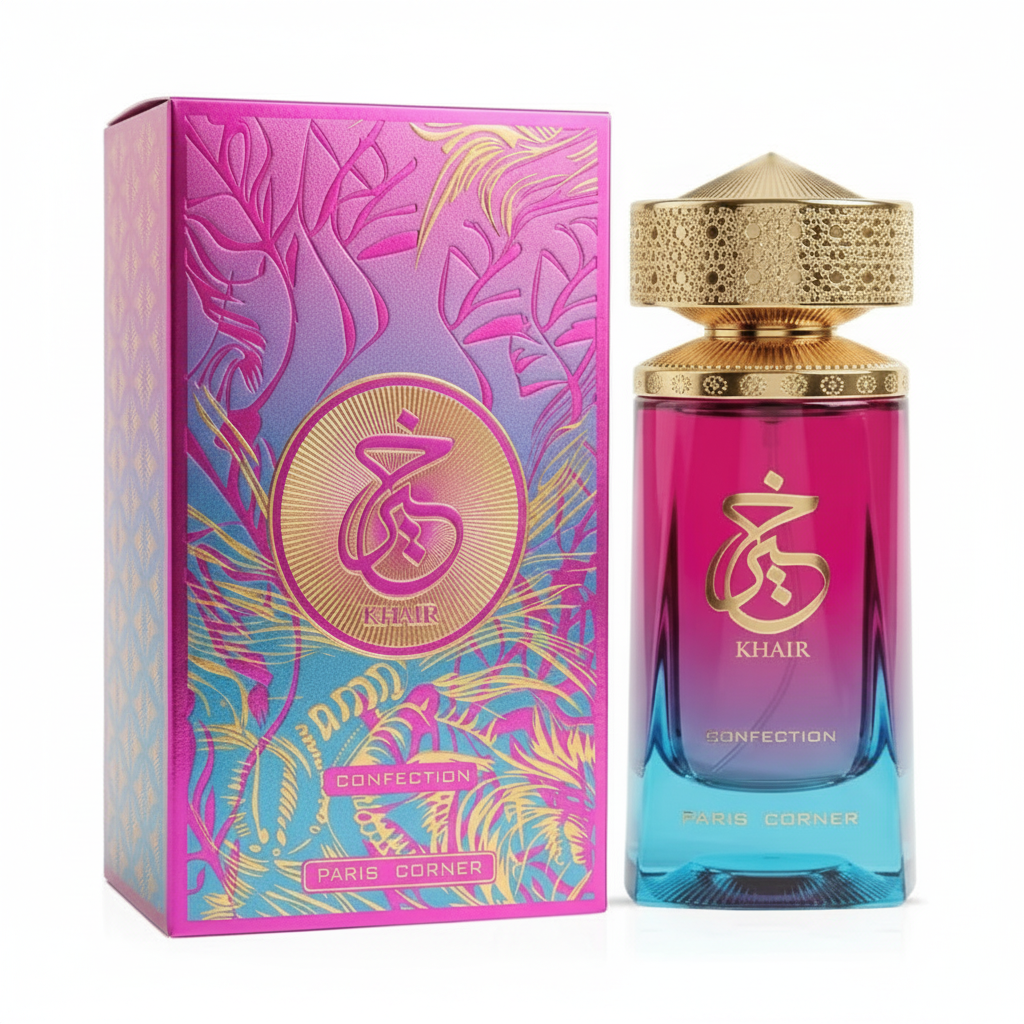 Paris Corner Khair Confection EDP - Box and Bottle