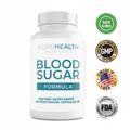 PureHealth Blood Sugar Formula 60ct Sealed