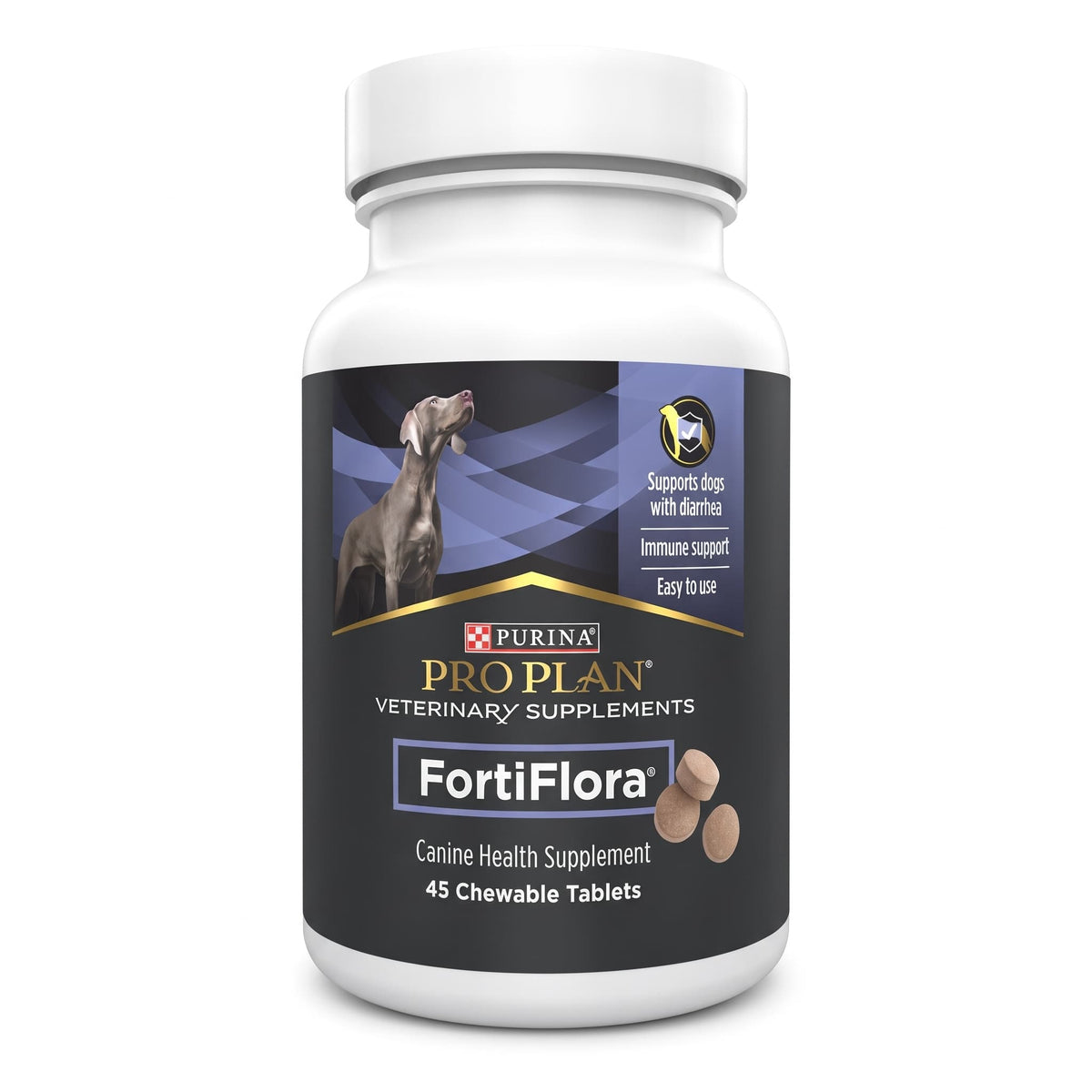 Purina Pro Plan Vet Supplements FortiFlora Dog Probiotic Tablets - Hamxi