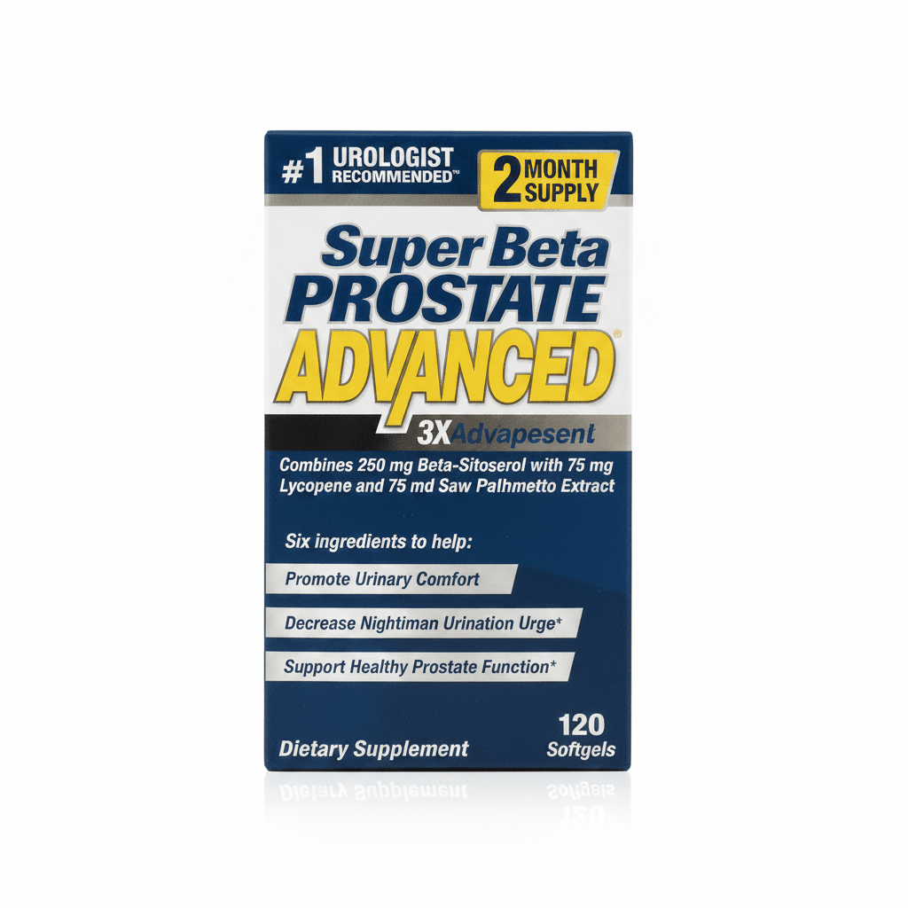 Super Beta Prostate Advanced 120ct Sealed