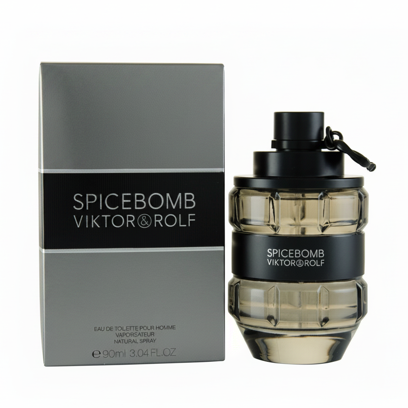 Viktor & Rolf Spicebomb EDT - Box and Bottle